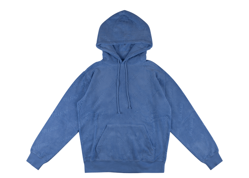 Full Send Jacquard Hoodie Blauw