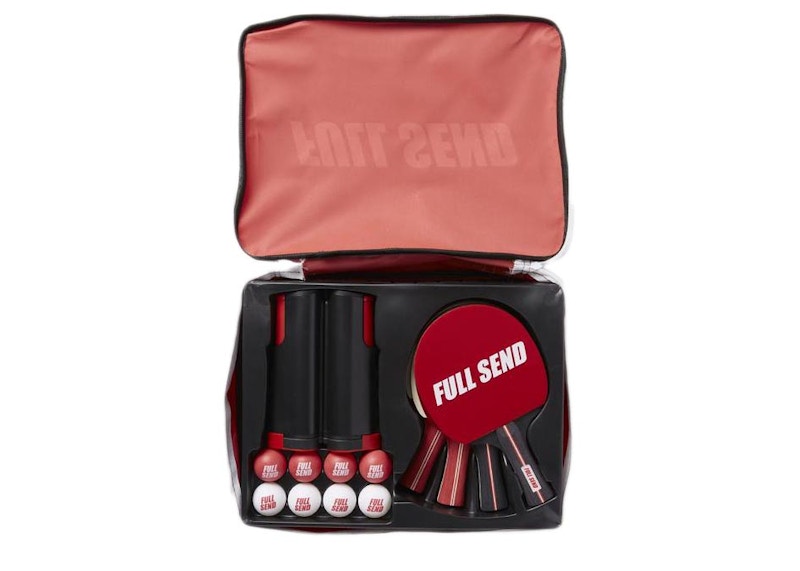 Full Send Ping Pong Kit Rood
