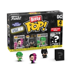 Funko Bitty Pop! Batman 85th Two-Face Batman The Riddler 4 Pack