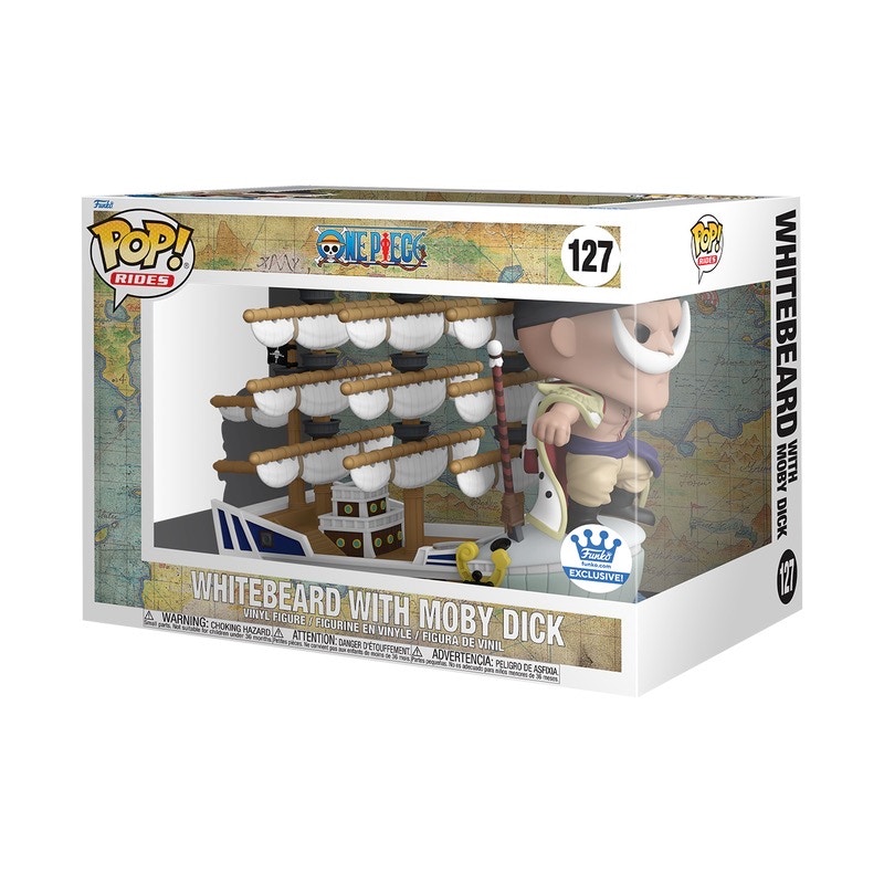 Funko POP Rides! One Piece: Whitebeard with Moby Dick Figure #127