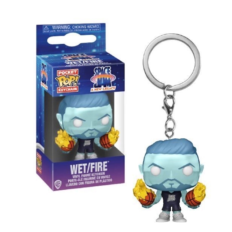 Funko Pocket Pop! Keychain: Space Jam Wet/Fire Keychain