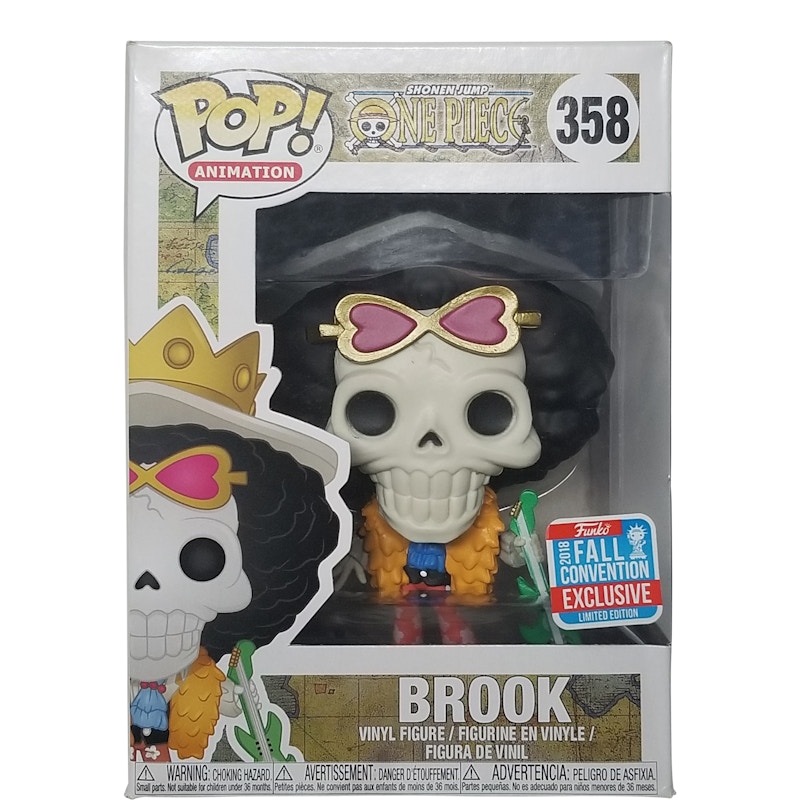 Funko Pop! Animation One Piece Brook 2018 Fall Convention Figure #358