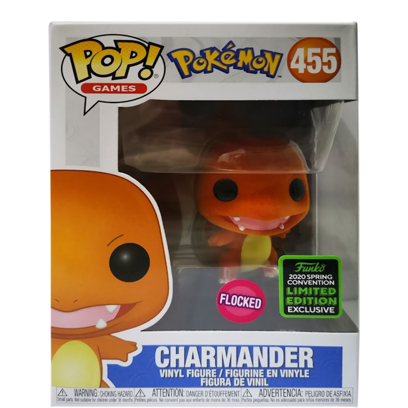 Funko Pop! Games Pokemon Charmander Spring Convention Exclusive Figure #455