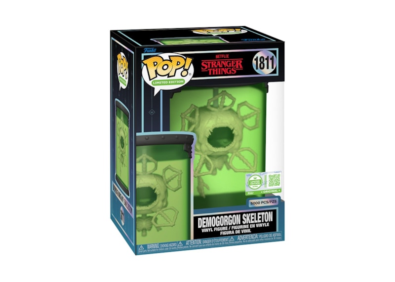 Funko Pop! Limited Edition : Stranger Things Demogorgon Skeleton Figure #1811