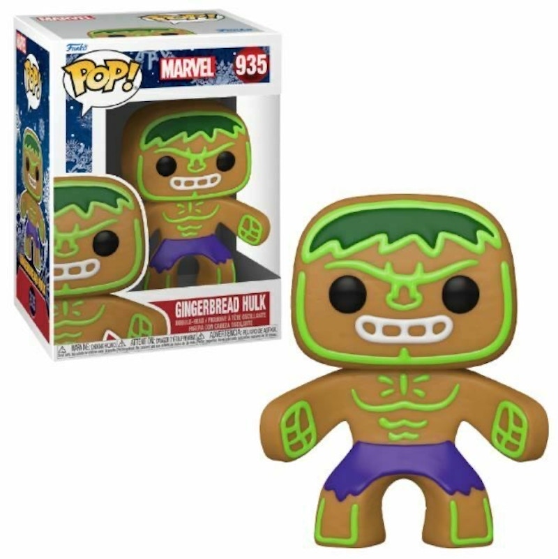 Funko Pop! Marvel: Gingerbread Hulk Figure #935