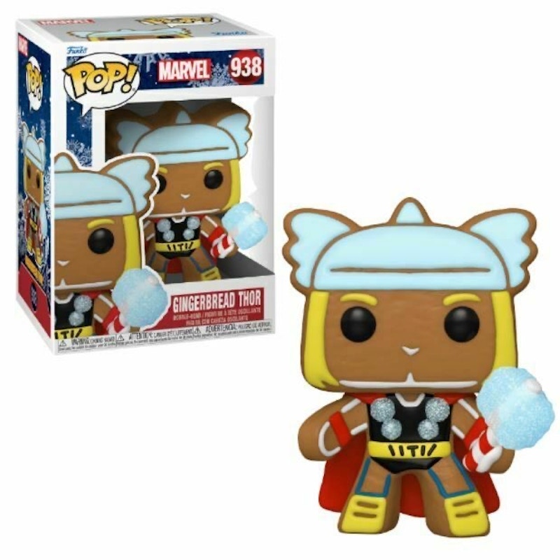Funko Pop! Marvel: Gingerbread Thor Figure #938