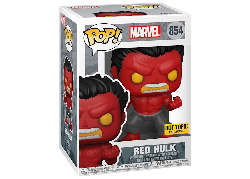 Funko Pop! Marvel Hulk Hot Topic Exclusive Figure #854