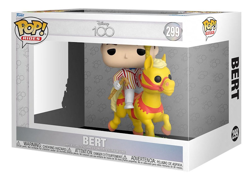 Funko Pop! Rides Disney 100 Bert Figure #299