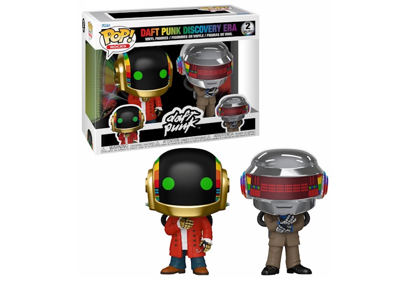 2-Pack Pop! Rocks Daft Punk Discovery Era