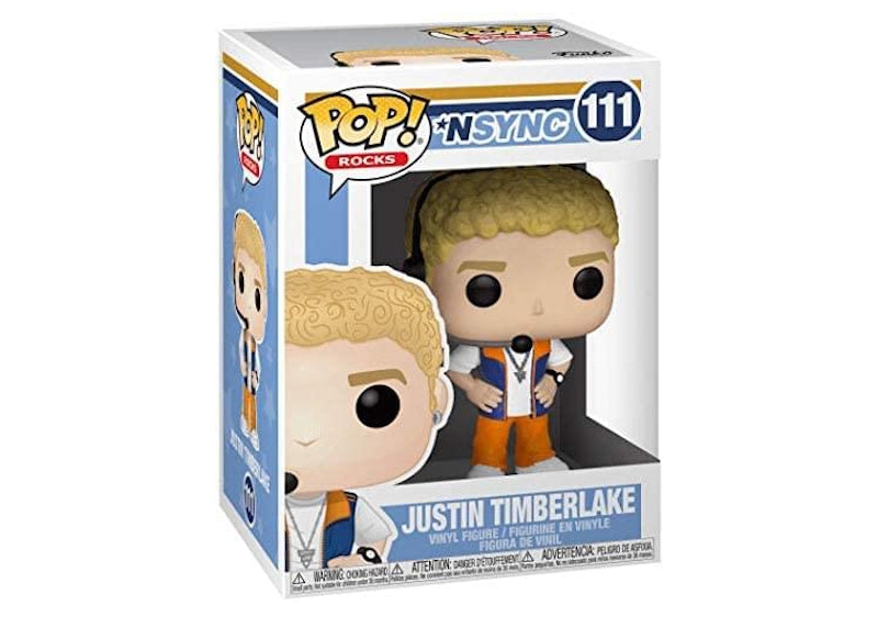 Funko Pop! Rocks NSYNC Justin Timberlake Figure #111