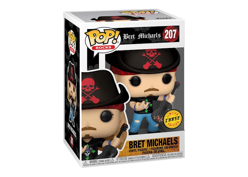Funko Pop! Rocks Poison Bret Michaels Chase Figure #207