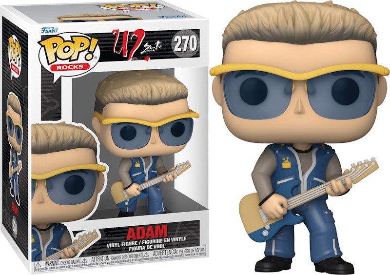 Funko Pop! Rocks: U2 Adam Figure #270