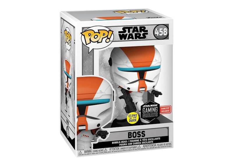Funko Pop! Star Wars Republic Commando Boss GameStop Exclusive Figure #458