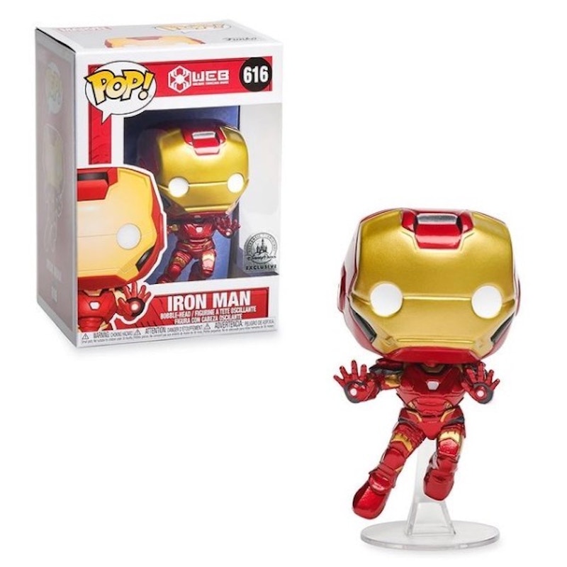 Funko Pop! WEB: Iron Man Figure #616