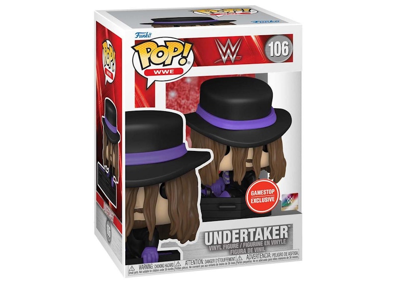 Funko Pop! WWE Undertaker GameStop Exclusive Figure #106