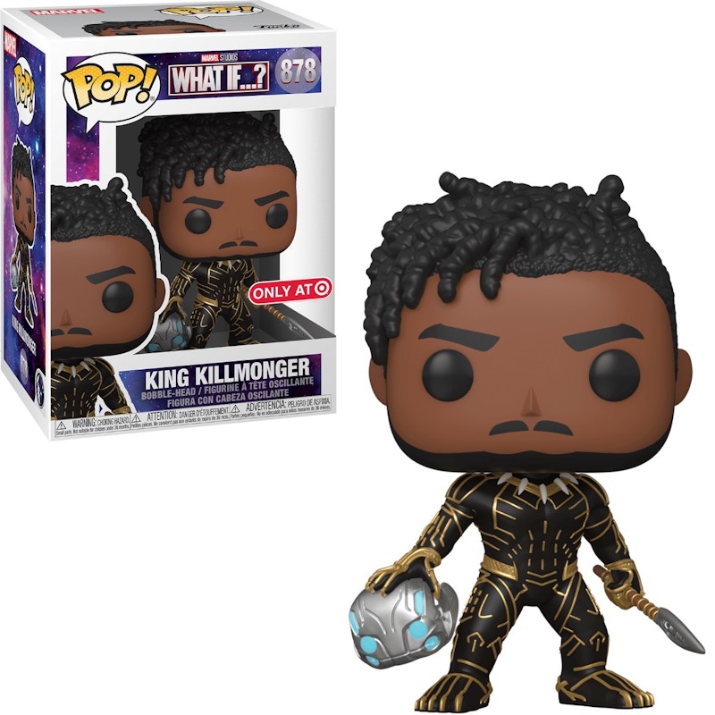 Funko Pop! What If? King Killmonger Figure #878