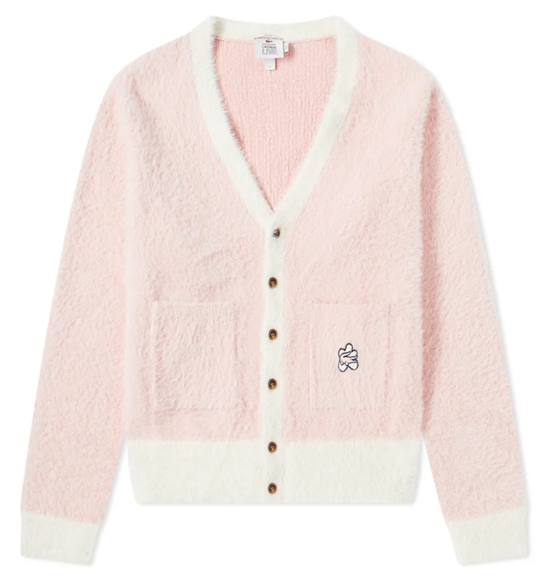GOLF Le Fleur Lacoste Cardigan Geode/lychee