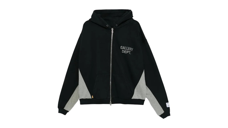 Gallery Dept. Contrast Panel Sweatshirt Washed /Heather Zwart