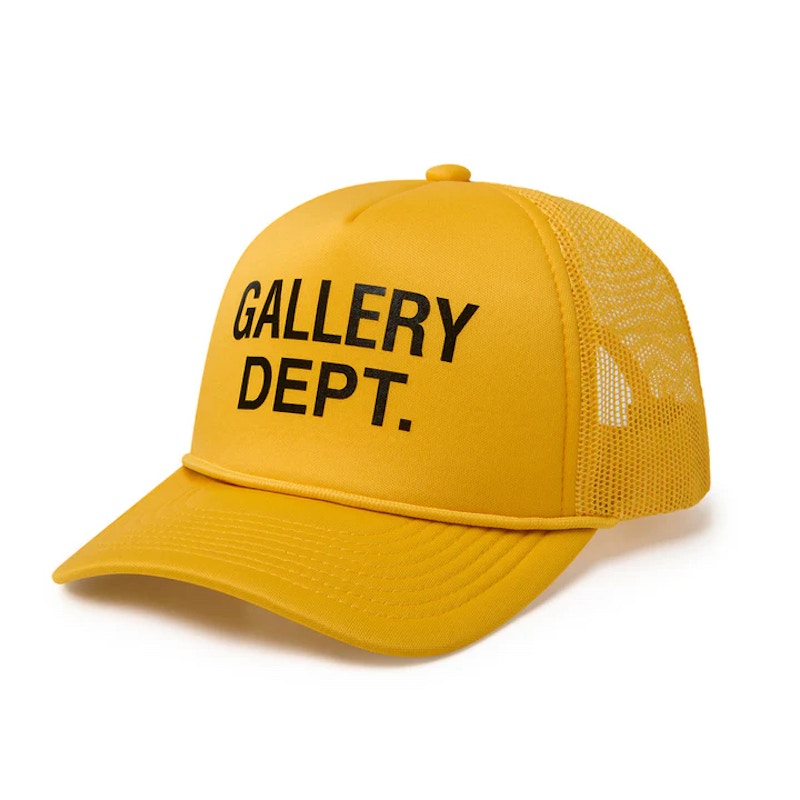 Gallery Dept. GD Logo Trucker Cap Goud