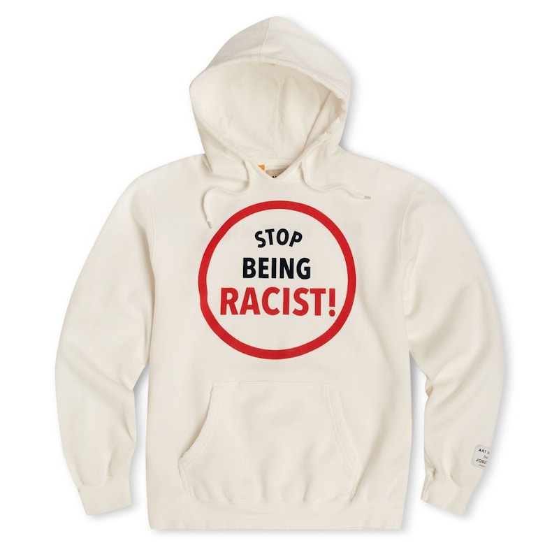 Gallery Dept. Stop Being Racist Reversible ATK Hoodie Wit