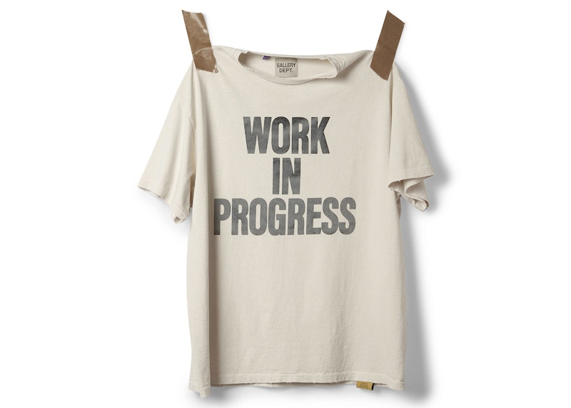 Gallery Dept. Work In Progress Tee Archival Wit