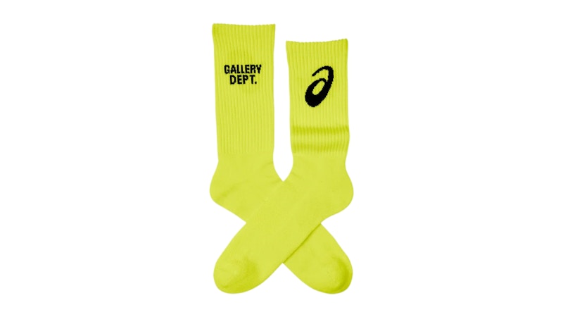 Gallery Dept. x ASICS Socks Safety Geel