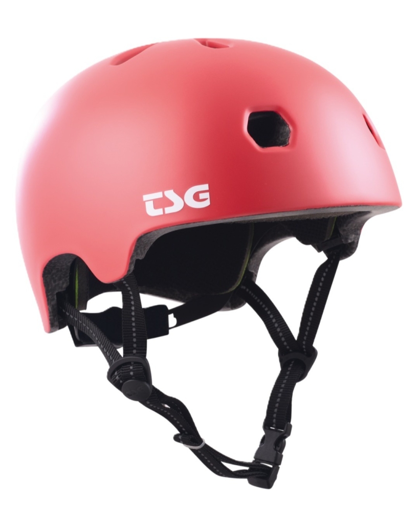 TSG – Meta Satin Gentle – Skate Helm – S/M Rood