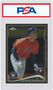 George Springer 2014 Topps Chrome Update Rookie #MB-4