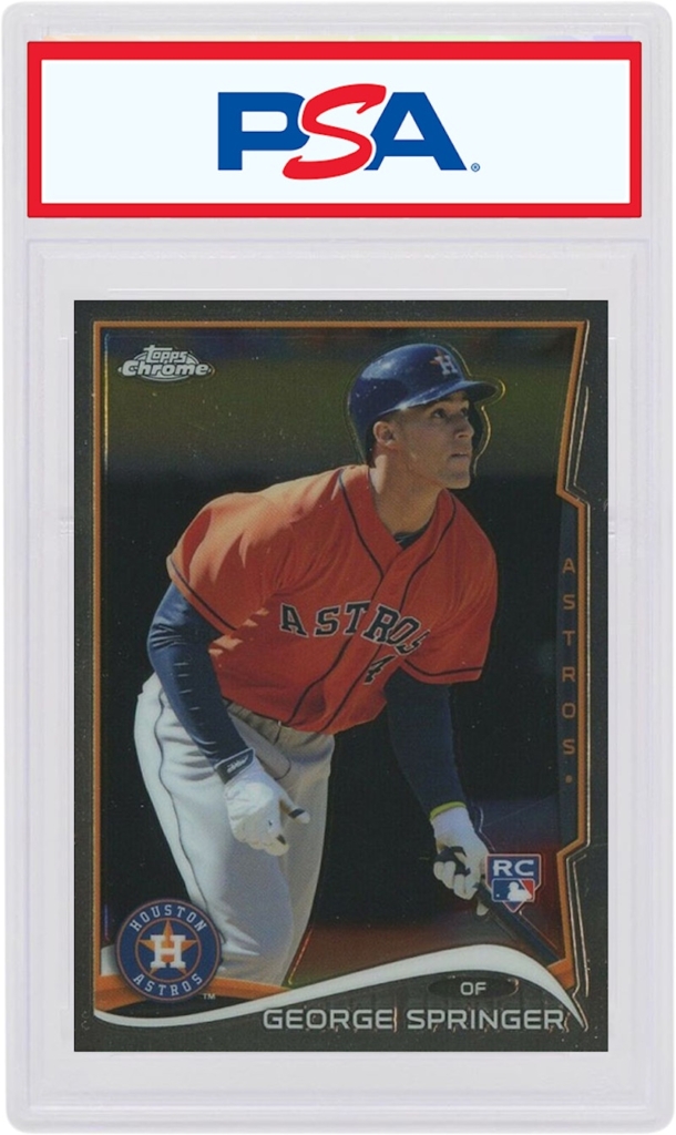 George Springer 2014 Topps Chrome Update Rookie #MB-4