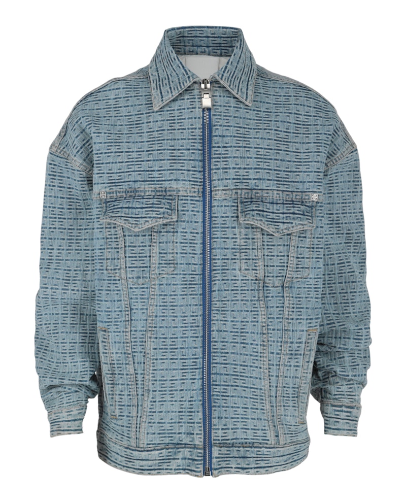 Givenchy 4G Embossed Jacket Light Blauw
