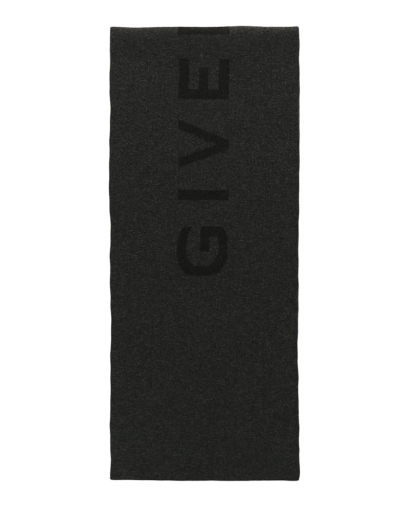 Givenchy 4G Logo Reversible Wool Scarf Multi Multicolor