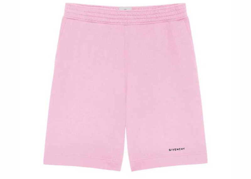 Givenchy Boxy Fit Logo Sweatshorts Light Roze