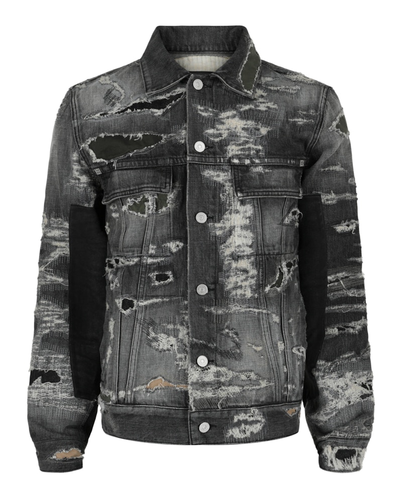 Givenchy Distressed Jacket Zwart