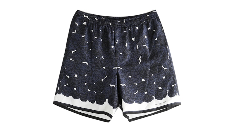 Givenchy Elasticated Short Dark Blauw