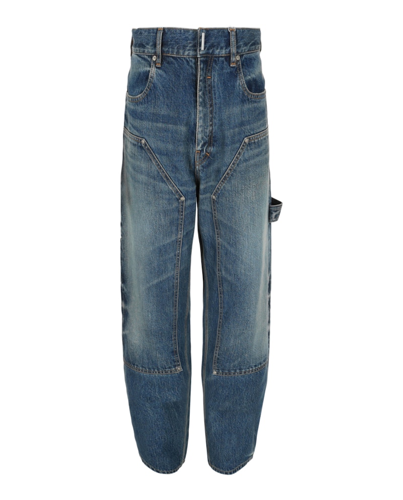 Givenchy Faded Carpenter Jeans Blauw