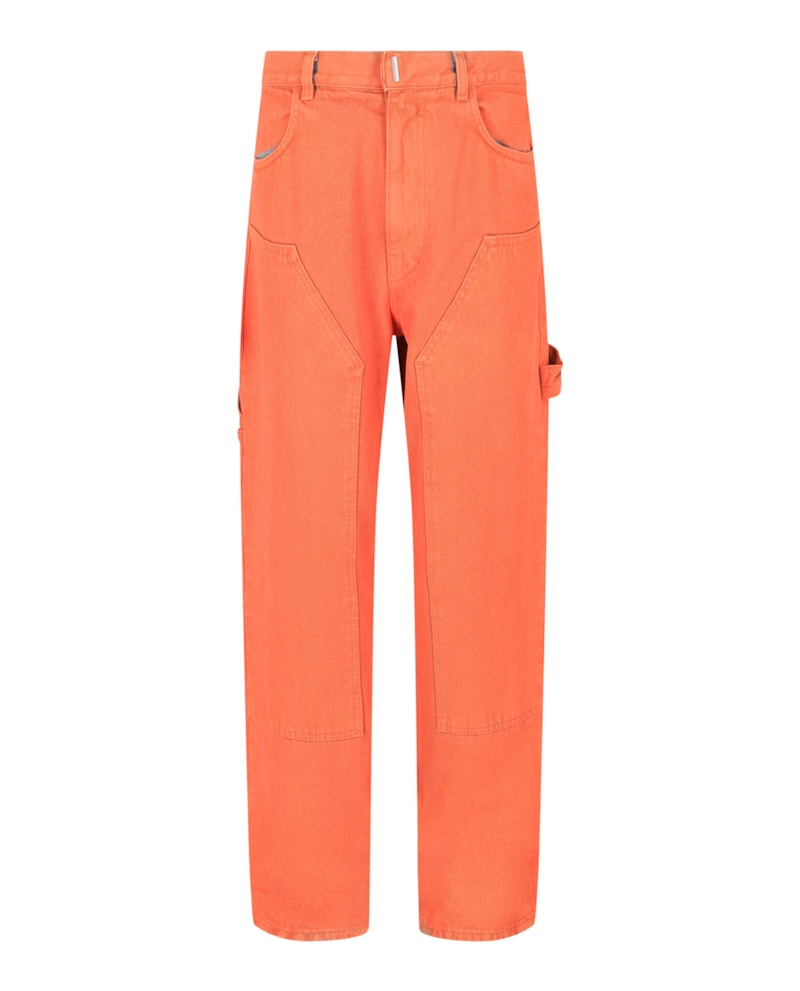 Givenchy High-Rise Carpenter Jeans Oranje