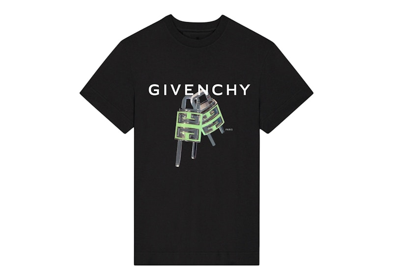 Givenchy Lock T-Shirt Zwart