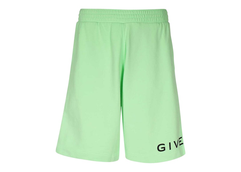 Givenchy Logo Sweat Shorts Groen
