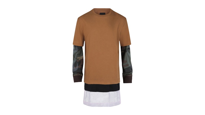 Givenchy Overlapped Long Sleeve T-Shirt Multi Multicolor