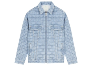 Givenchy Oversized Jacket Light Blauw