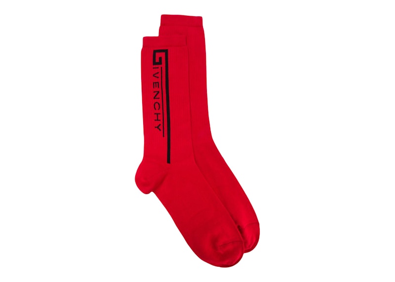 Givenchy Paris Logo Socks Zwart