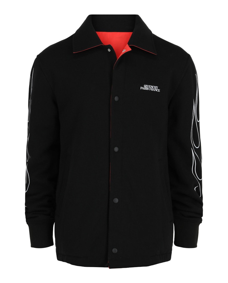 Givenchy Reversible Coach Jacket Zwart