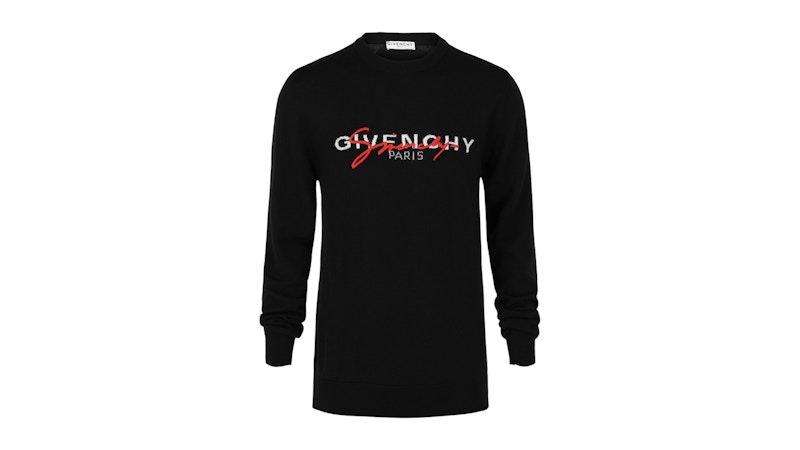 Givenchy Signature Logo Sweater Zwart