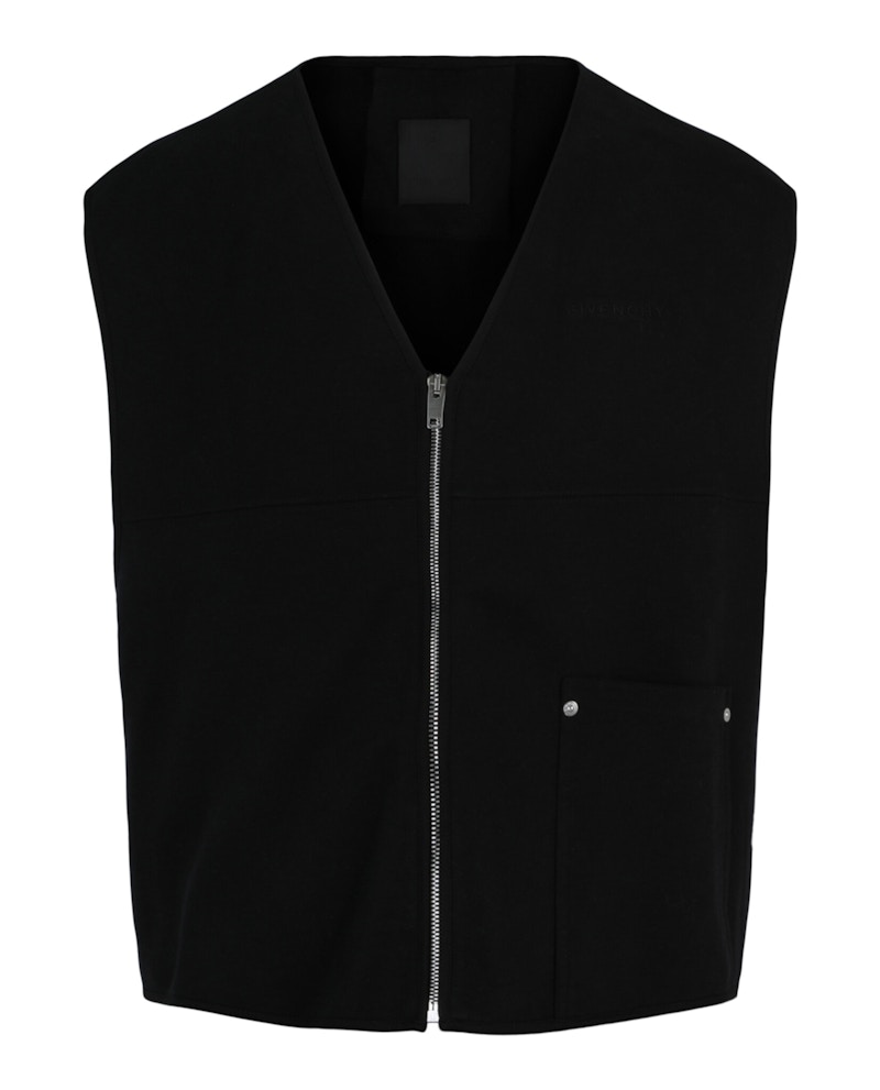 Givenchy Sleeveless Jacket Zwart