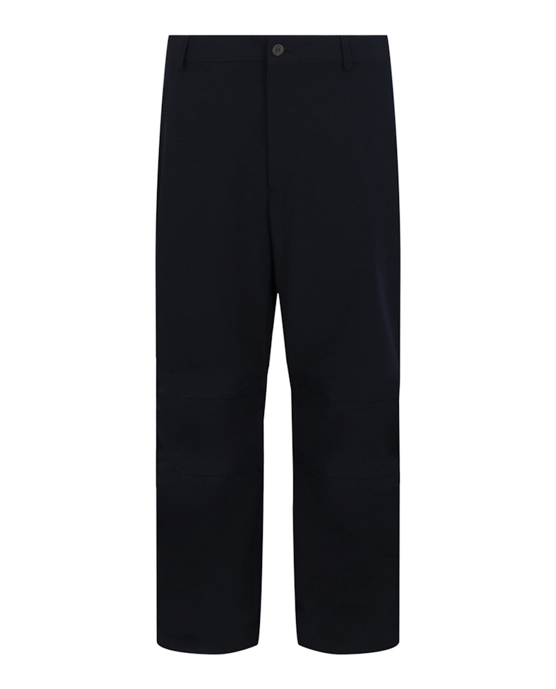 Ferragamo Straight Leg Pants Blauw