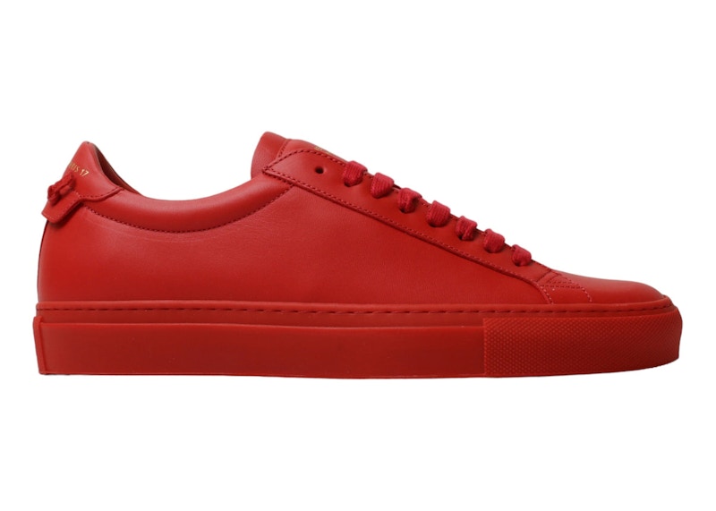 Givenchy Urban Street Low Leather Rood