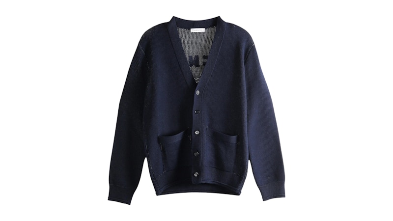 Givenchy V-Neck Cardigan Dark Blauw