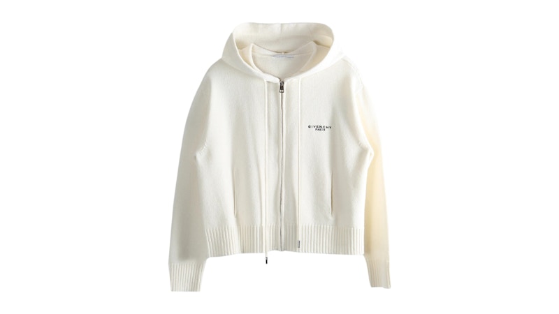 Givenchy Women’ Zip Up Cardigan Ivory Wit