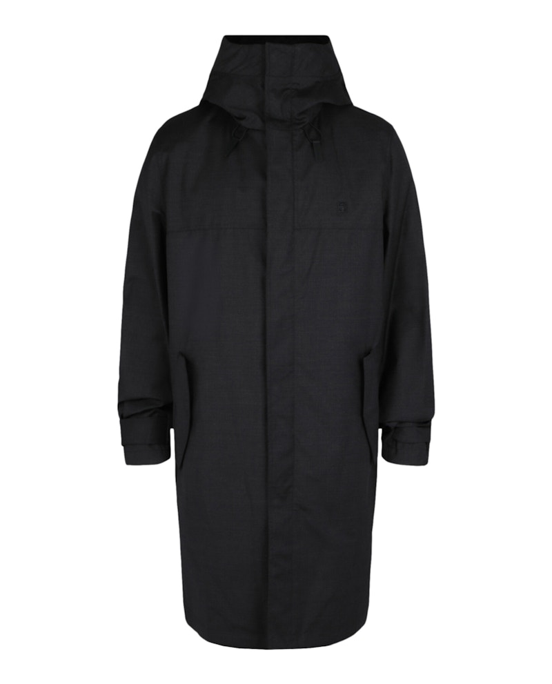 Givenchy Wool Parka Dark Grijs