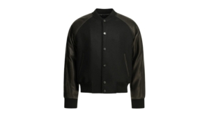 Givenchy Wool Reverse Logo Bomber Zwart